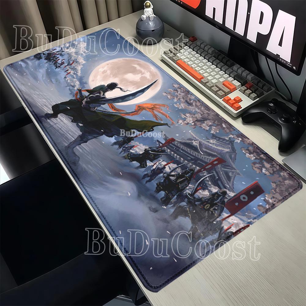 Mouse Pad Anime Roronoa Zoro One Piece Computer HD printing Gaming Mousepad PC Keyboard Carpet overlock Office esports Desk Mat
