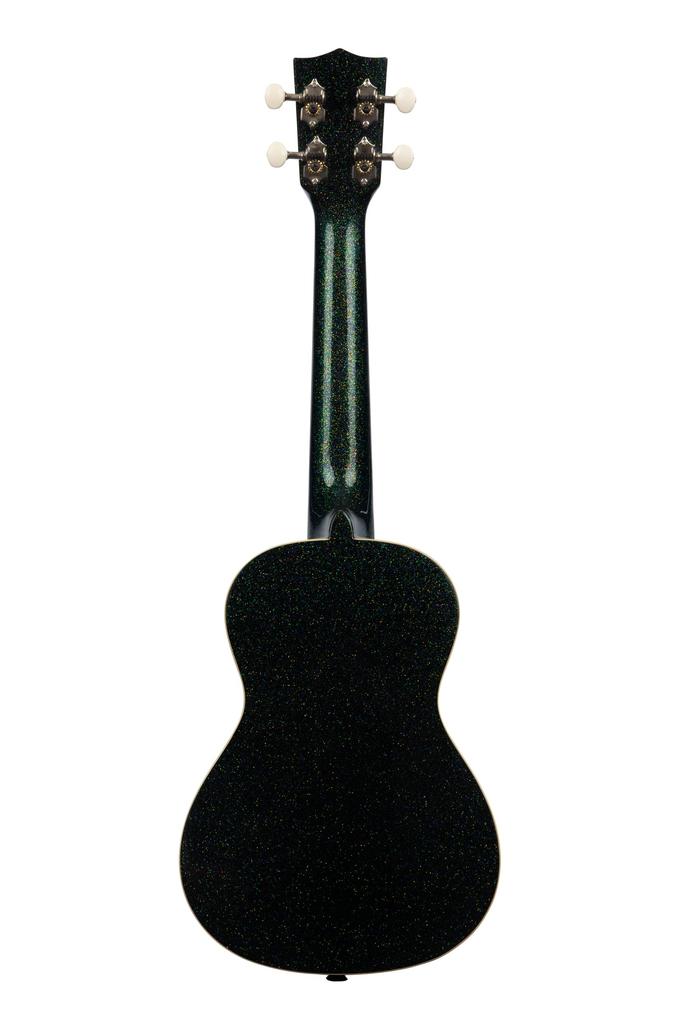 Чехол для укулеле KALA Sparkle Series Lame Sparkle Finish Concert Galaxy BlackKA-SPRK-BLACK-WBAG20_06 [Включая концерт] []