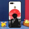 Кейс в японском стиле с рисунком самурая для Oppo A91 A5 A9 A16 A76 A96 A58 A78 A98 A52 A72 A74 A94 A54 S A57 A77 A15 A17 Чехол