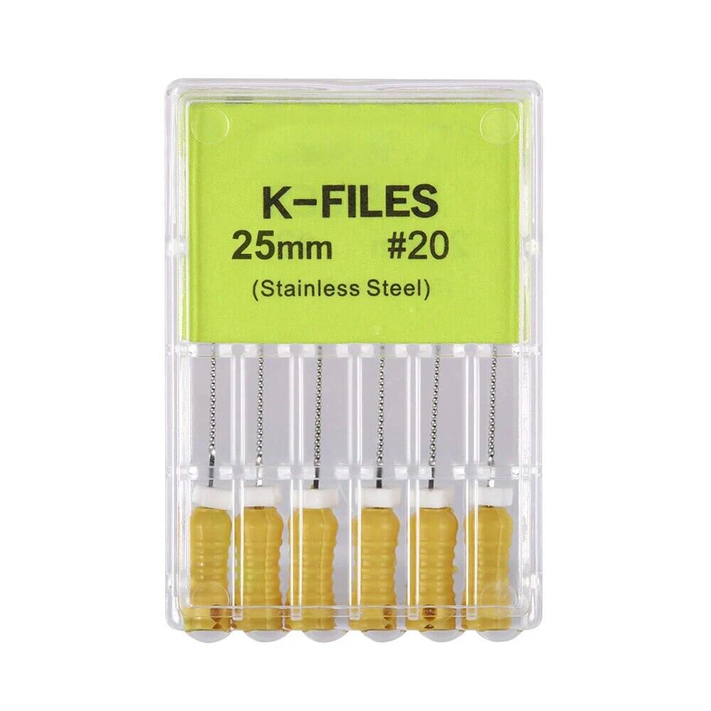 Niceden 6 шт./кор. стоматологический эндодонтический NiTi ручной термоактивируемый вращающийся файл SX-F3 25 мм