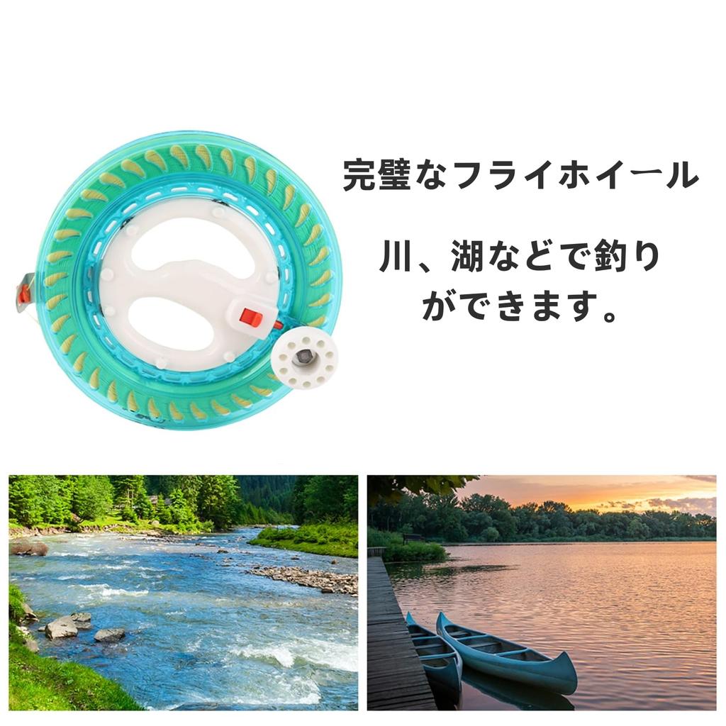 Flying Tool 450m Hand Reel for Kite Line, Rotating Reel, for Kite Flying, Hand Fishing, Boat Fishing (Blue)