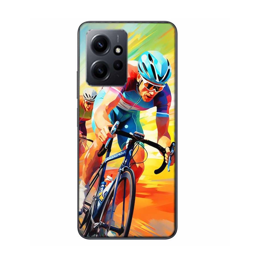 Bicycle Race Phone Case For Redmi 12 13C 12C 15C 9 10 10C Note 13 Pro Plus 14 15 Pro 9T 9C 9A TPU Soft Cover Clear Cell Cases Sh