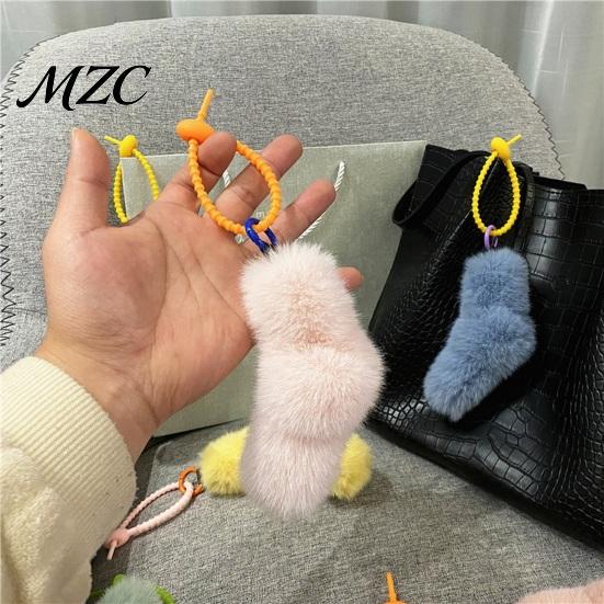 Decorative Knot Charm Plush Twist Bag Charm, Fuzzy Keychain Pendant, Hanging Ornament Decoration for Backpacks, Handbags, Purse, Car Keys Handbag