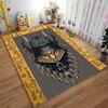 Egyptian Cat Goddess Art suitable as a non-slip mat for the living room or bedroom sofa