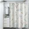 Bathroom Thickened Waterproof Curtain Mildew Proof Shower Curtain Shower Partition Curtain Shower Curtain Bathroom Curtain Free Perforation
