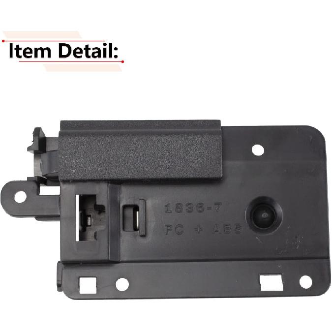 Glove Box Latch Handle for 15914995 Black Color | Compatible with Chevy Silverado GMC Sierra 1500 2500 HD 3500 HD 2007 2008 2009 2010 2011 2012 2013