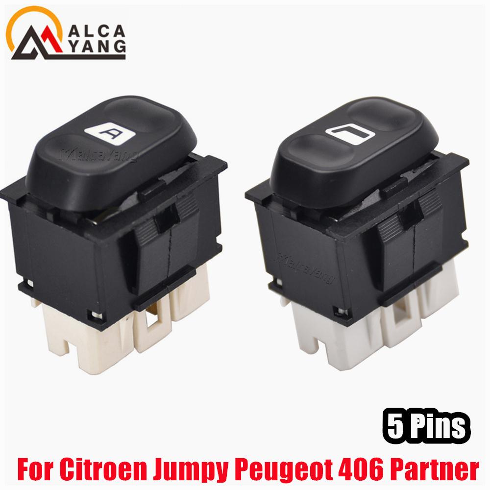 6552.Z7 Power Window Switch For Citroen Berlingo Xsara Jumpy Peugeot Partner 406 6552Z7 6552.AR 6552AR 6552 AR 6552.VQ Switches Seat 3