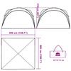 Party Tent Green Waterproof