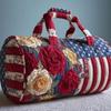 Independence Day Series Small Carry-on Quilted Travel Bag Unisex Sports Gym