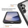 For Samsung Galaxy S25 Magnetic Case PC+TPU Phone Cover with PET Screen Film All-Around Protection