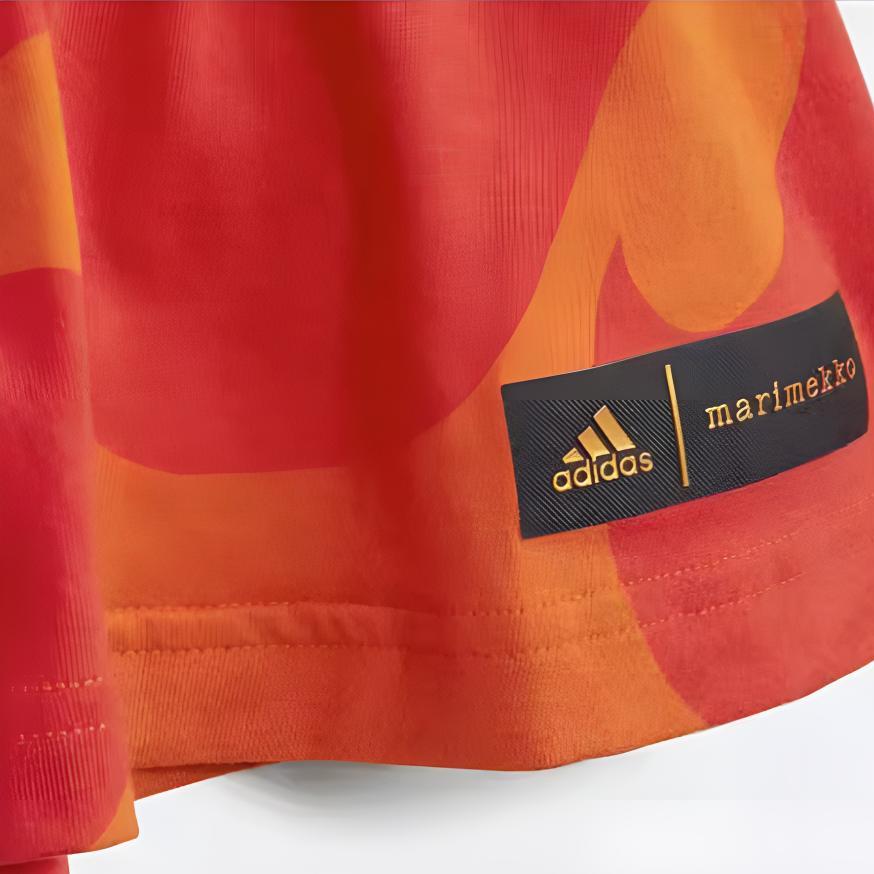 adidas Детское платье X MARIMEKKO Ярко-розовый/Преппи Оранжево-желтый Для младенцев и малышей HM4451