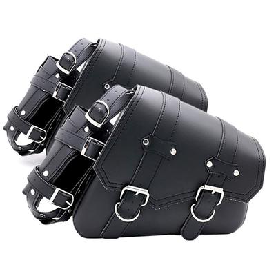 Универсальная кожаная мотоциклетная сумка ONGMEIL из ПУ-кожи для Harley Sportster 883 1200 40 40 Дорожного мотоцикла (Вторичный рынок)