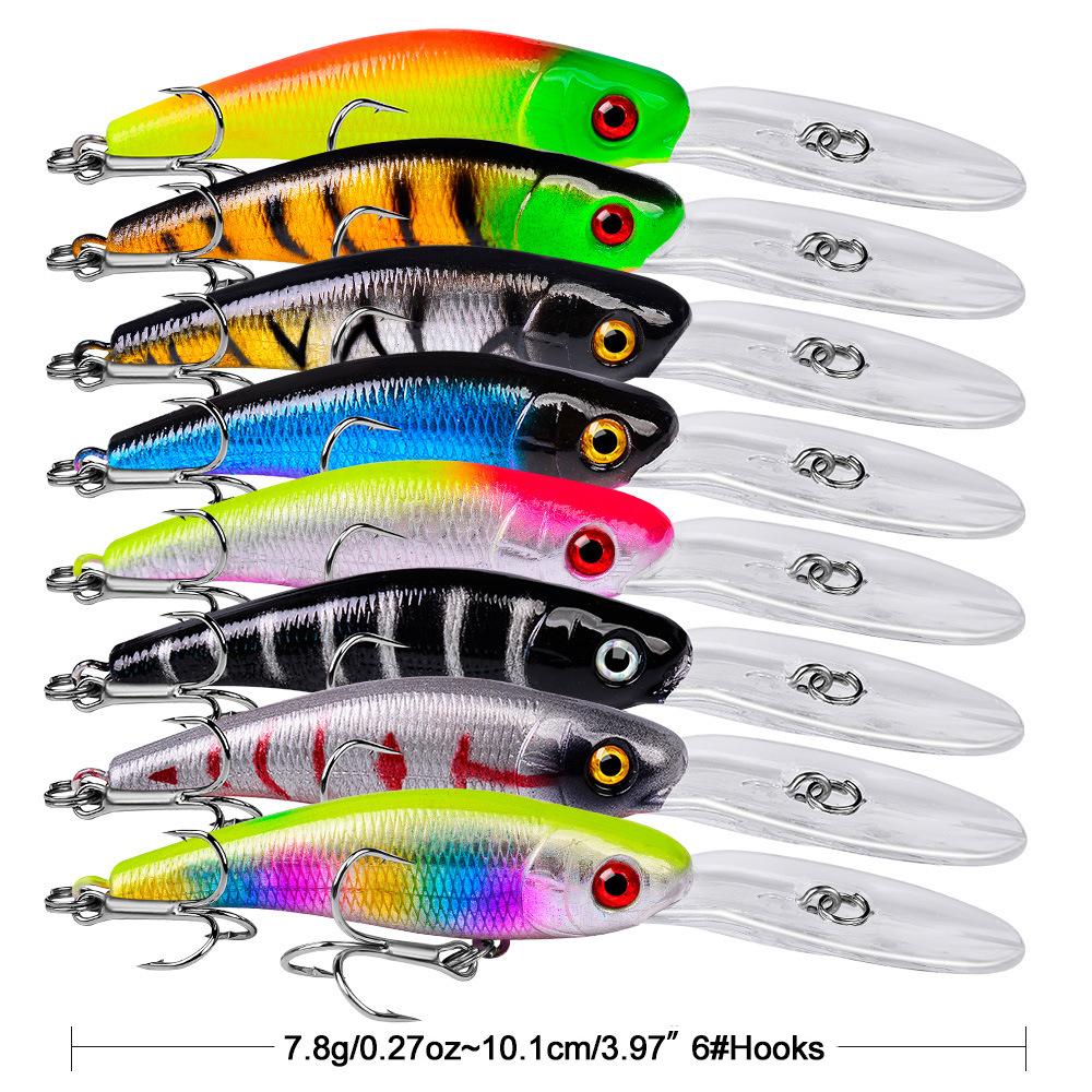 Погружная приманка Road Sub Bionic Bait 10,1 см 7,8 г Приманка Minnow Пластиковая приманка