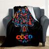 1pc, Disney Coco Blanket Soft Throw Blankets for Bed Couch Sofa, Living Room, Travel, Outdoor Blankets, Camping