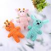 Dog Squeaky Toy Stuffed Animal Plush Dog Toy with Crinkle Paper for Puppy Small Dogs Tough Dog Chew Toy for Aggressive Chewer
