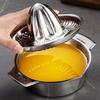 Manual Juicer Lemon Orange Squeezer Portable Hand Press Stainless Steel Citrus Juicer for Home Kitchen