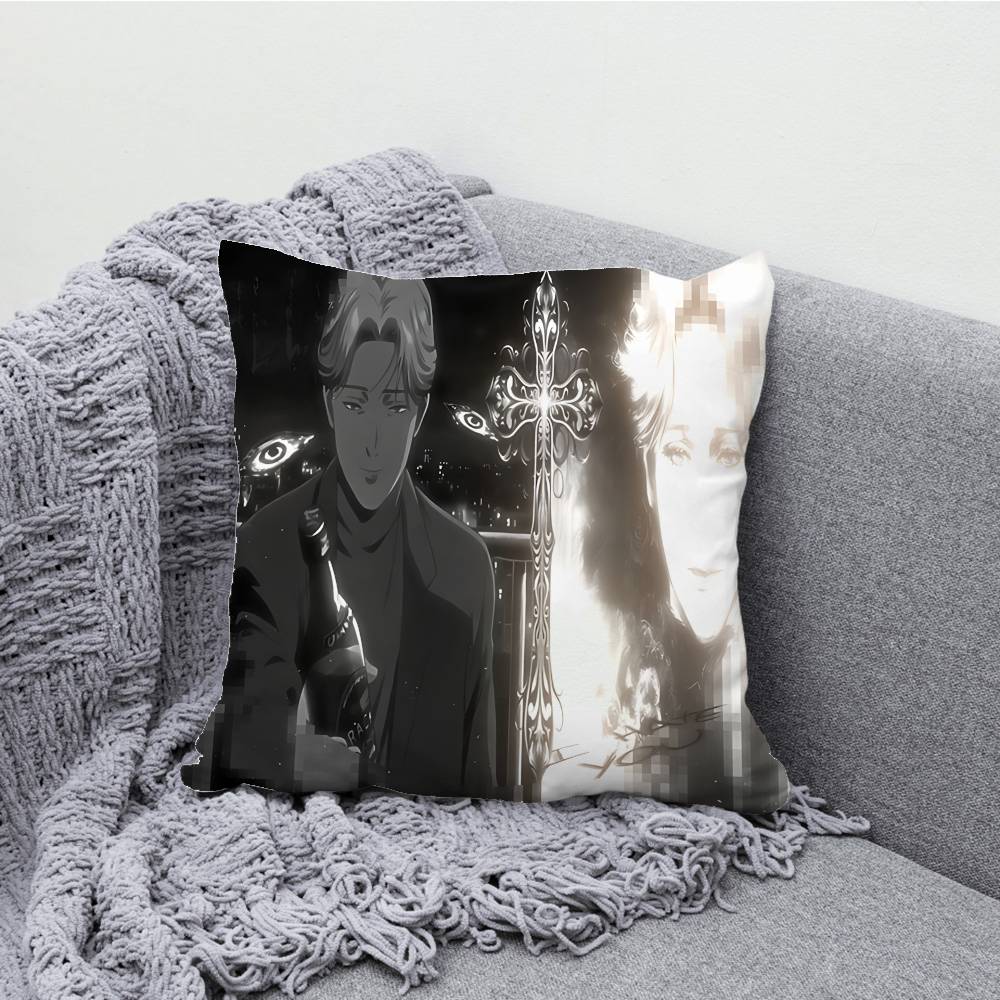 Чехол для подушки Johan Liebert M-Monster для декора дивана, автомобиля, офиса, комнаты, печатный чехол на подушку, украшения и защита