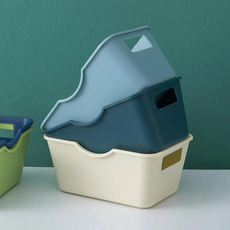 Desktop Plastic Storage Box, Sundry Storage Basket, Snack Holder, Cosmetic Storage Box, Makeup Sorting Box, Kitchen Sorting Boxs