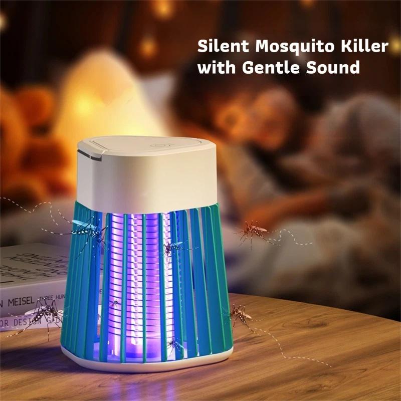 UV Light Electric Shock Bug Zapper Electric Shock UV Light Mosquito Trap Outdoor