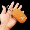 wszm6 Universal Leather Car Key Protector Case for Mitsubishi Pajero L200 Triton Outlander Lancer Accessories