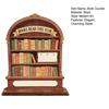 Деревянный счетчик прочитанных книг в этом году, отслеживатель чтения для книжной полки, декор для библиотеки, книжные подарки для любителей книг, книголюб, женщины, учитель