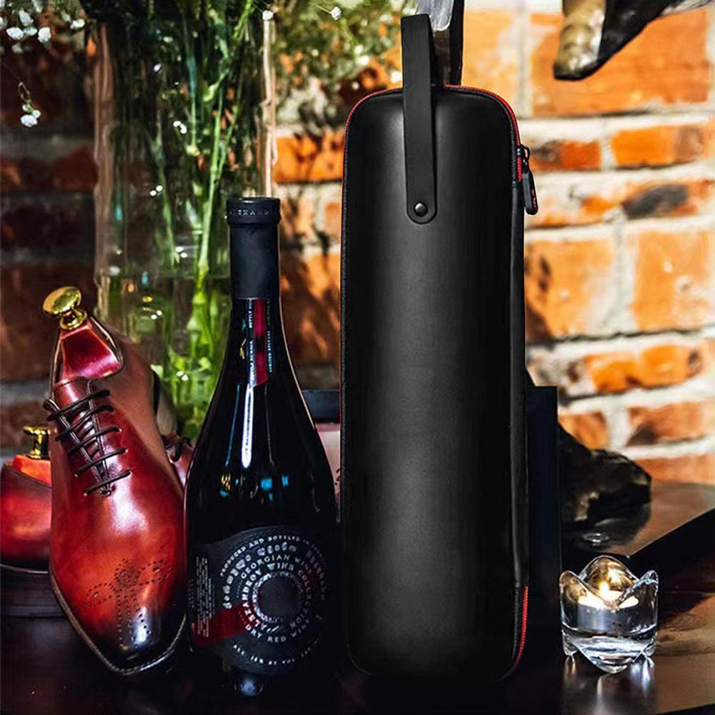 Портативная сумка для вина из ЭВА, водонепроницаемая сумка-холодильник, пакеты со льдом, сумки для охлаждения пива, подарочная коробка для одной бутылки красного вина для вечеринки, путешествий, переноска для вина