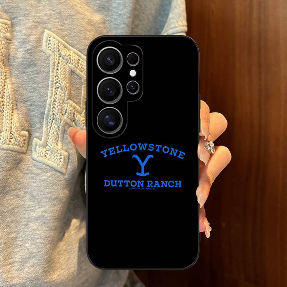 Популярный чехол для телефона Y-Yellowstone D-Dutton R-Ranch для Samsung S 24 fe 25 Ultra plus 20 lite 21 30 22 23 24 22 Ultra 5G Fundas