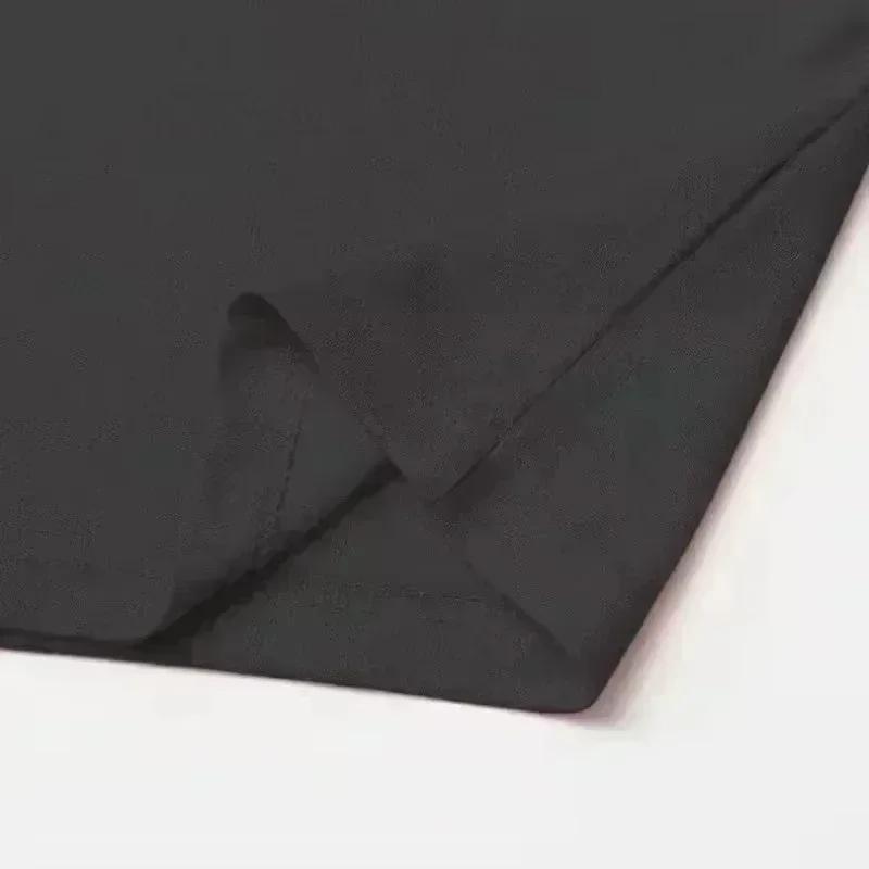 2025 Лето Новая Высококачественная Футболка с Напечатанным Надписью Череп Молния High Street American Casual для Мужчин и Женщин Топ