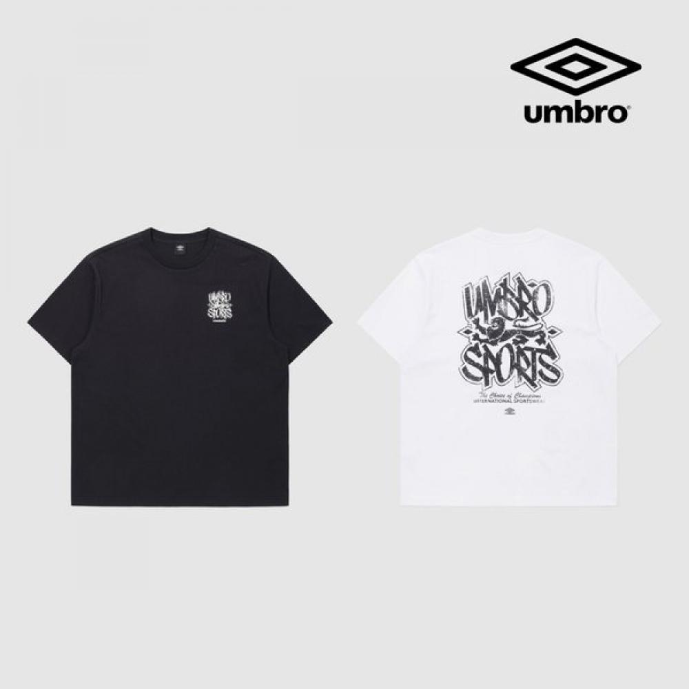 Umbro Футболка с коротким рукавом concreTe Bloom надпись граффити Ur211crs57
