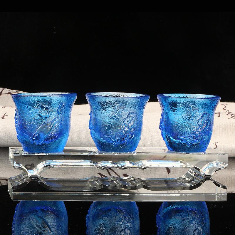 Water Purification Cup Pure Bottle Holy Water Cup Home Offering Buddha Front Water Cup Desktop Ornaments