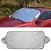 Car Snow Ice Protector Visor Sun Shade Fornt Rear Windshield Cover Block