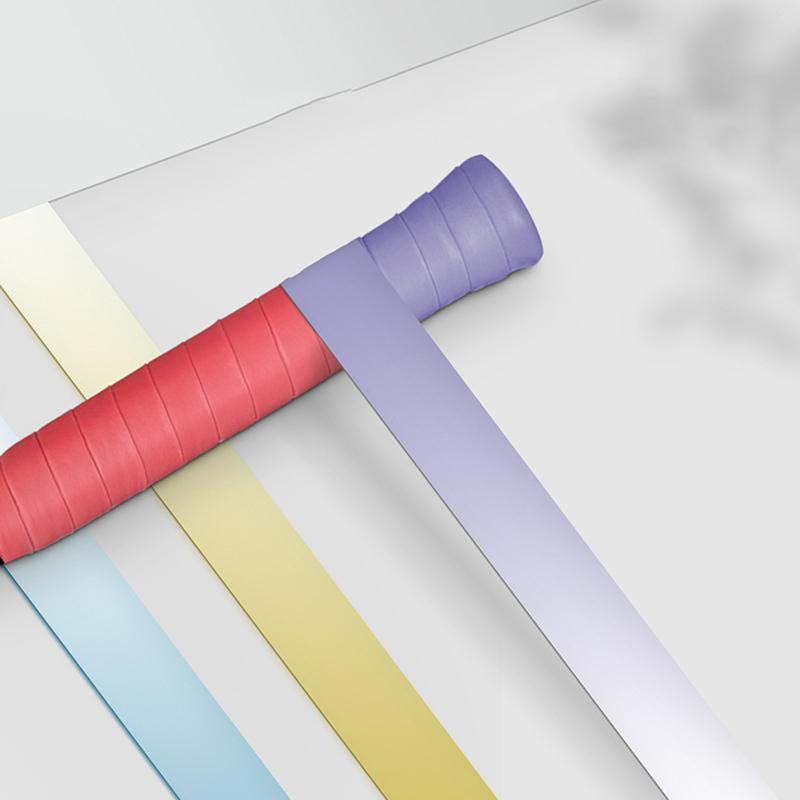 1 шт. Градиентный овергрип Нескользящий Потопоглощающий Обмотка ручки ракетки для бадминтона Полиуретановая лента для обмотки Аксессуары для бадминтона