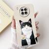 For Huawei Nova 8i Case Nova8i 8 i Cover NEN-L22 NEN-LX1 NEN-LX3 Silicone Coque Soft Square Fundas For Honor 50 Lite Phone Cases
