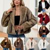 Women's Faux Fur Jacket Plush Warmth