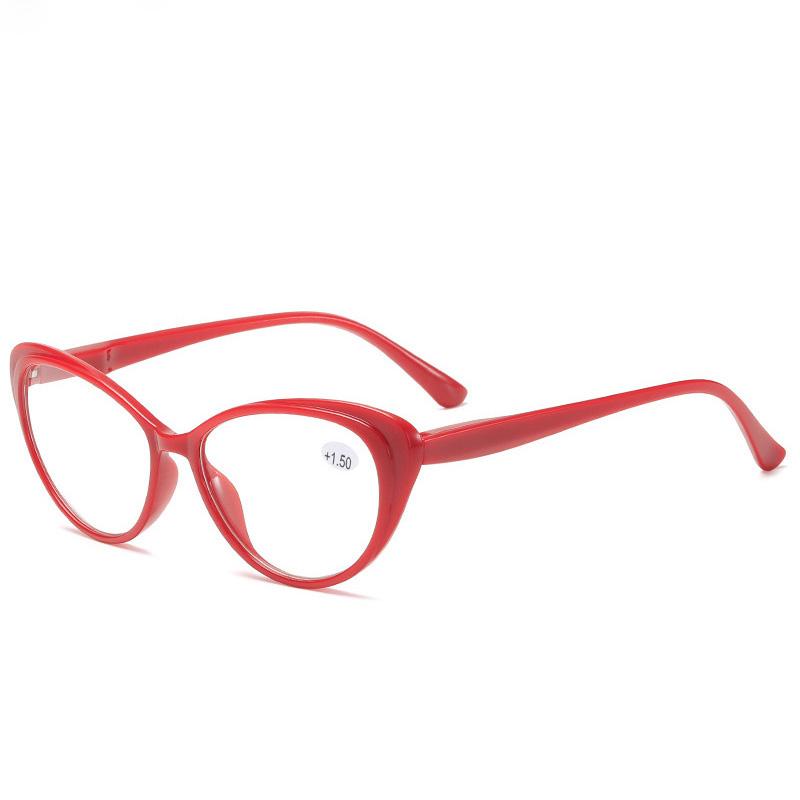 Fashion Cat Eye Glasses Women Reading Blue Light Blocking Diopter +1.0 to +4.0 for Computer Use