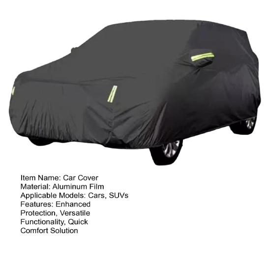 Чехол для автомобиля Sedan Полная защита от ультрафиолетовых лучей Снега Пыли Ветра Солнцезащитный чехол для автомобиля Sedan Теплоизоляция Устойчив к царапинам Водонепроницаемый