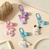 Мультяшный брелок Sanrio Мелоди: Милый смоляной кулон-подвеска на машину в виде вечернего платья.