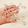 Crystal Bride Hairpin Branches Shape Wedding Headdress Fairy Bridal Hair Clip Hair Accessories