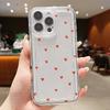 Винтажный чехол-сердечко для телефона Samsung Galaxy S25 S24 S23 S22 S21 S20 S10 Note20 Note10 FE Ultra Plus 4G 5G Прозрачная задняя крышка