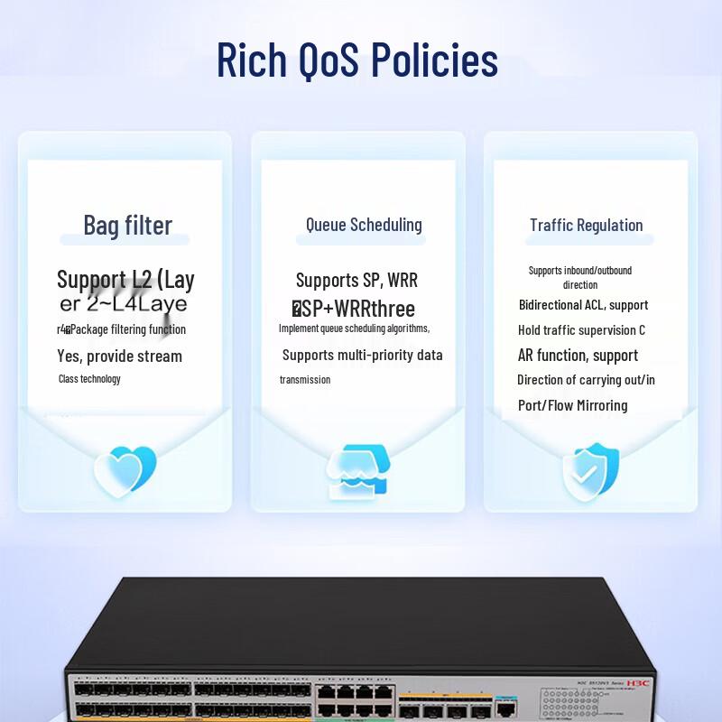 H3C S5120V3-36F-SI Layer 3 Managed Enterprise Network Switch