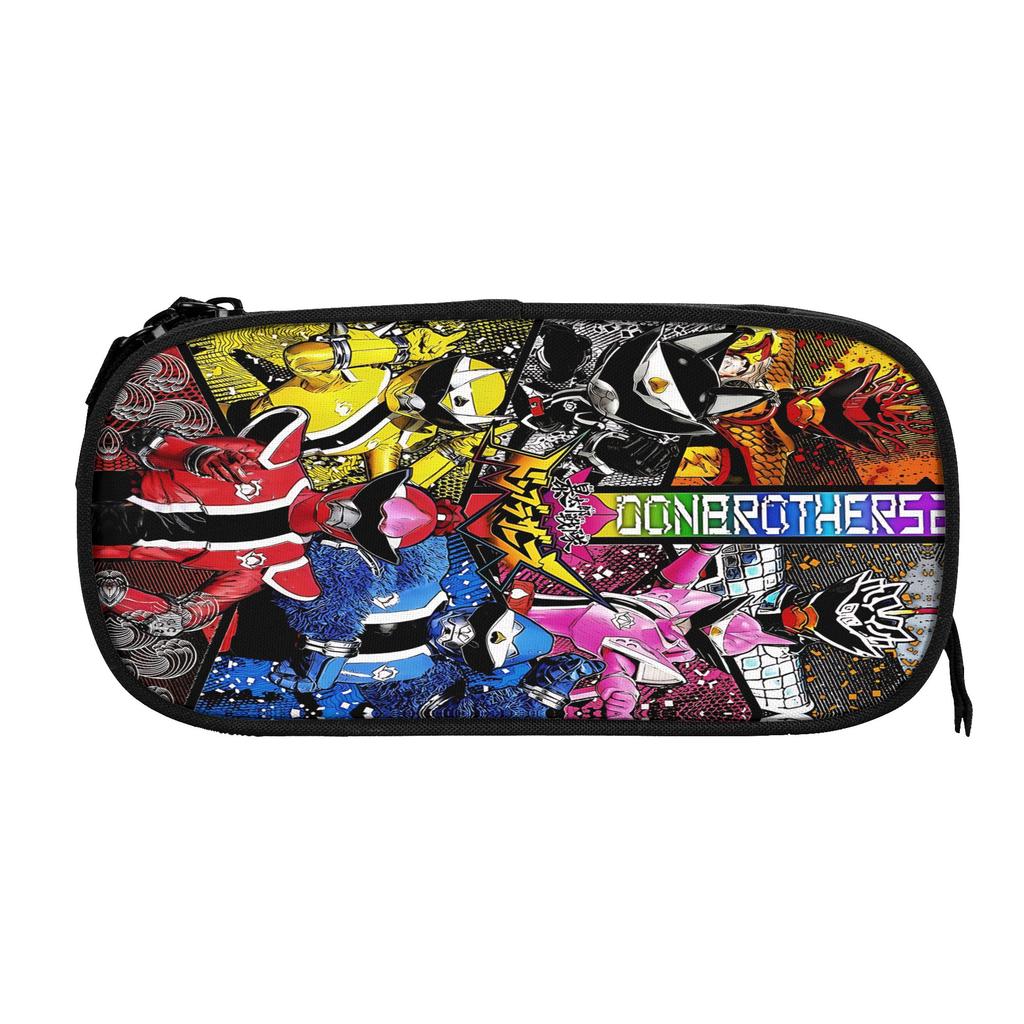 Персональные большие сумки Super Sentai для детей, лучший подарок, школьная пеналь для мальчиков и девочек, детей