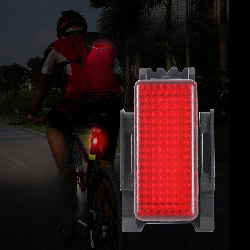 Новый многофункциональный задний фонарь для велосипеда Type-c, сигнальная лампа с быстрой зарядкой, клипсовый тип, уличный ночной ходовой фонарь, кепка, светильник для шлема