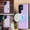 2 in 1 Magnetic Leather Case For Samsung Galaxy S25 + S25Edge S24 Ultra S23 Plus S25U S24U S23U 7 Card Slots Holder Phone Cover