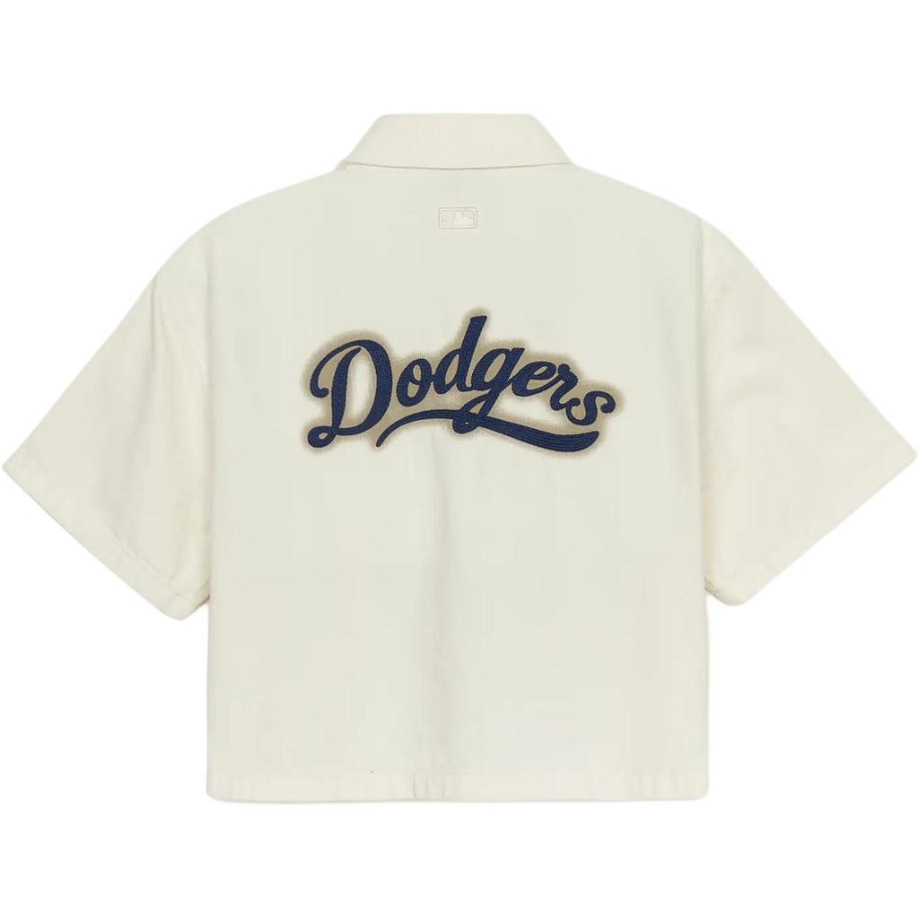 Новая футболка MLB Los Angeles Dodgers SS25 Женская Белая 3FDRV0253-07CRS