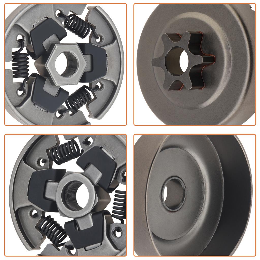 Stihl MS230 MS250 Сверхпрочный комплект барабана сцепления 325 7T Полный ремонтный комплект включает 7 деталей Профессиональный класс