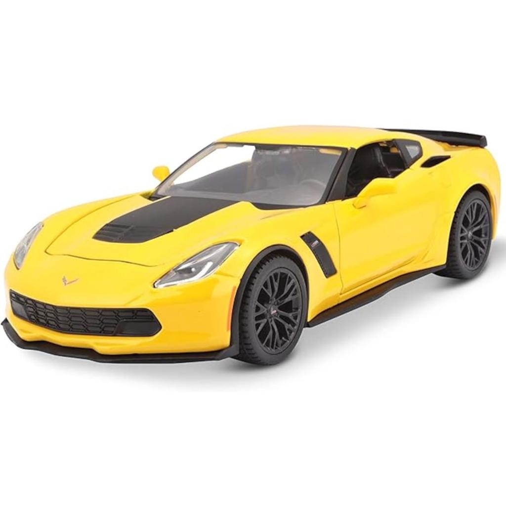 Maisto 1/24 Scale 2015 Corvette Z06 Model Car Diecast Model Off-Road Diecast Model Car [Parallel Import]