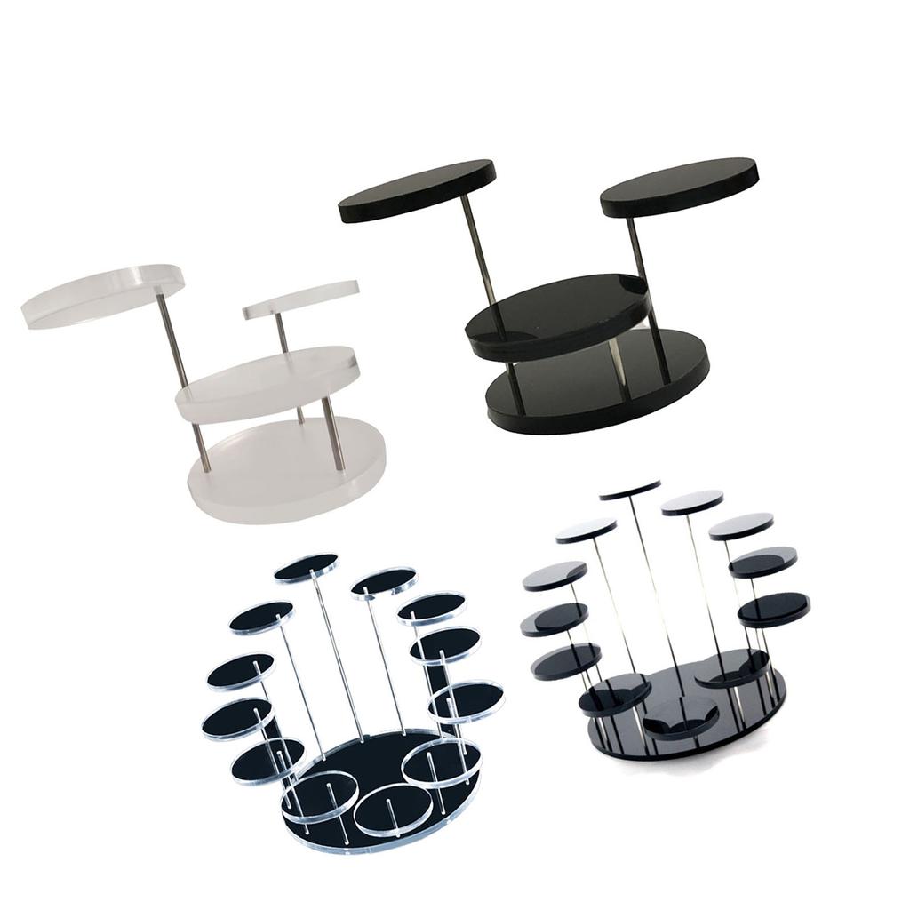 Круглая стойка для ювелирных изделий, многоуровневая стойка для демонстрации, стойка для торта, десерта, декоративная для вечеринок 