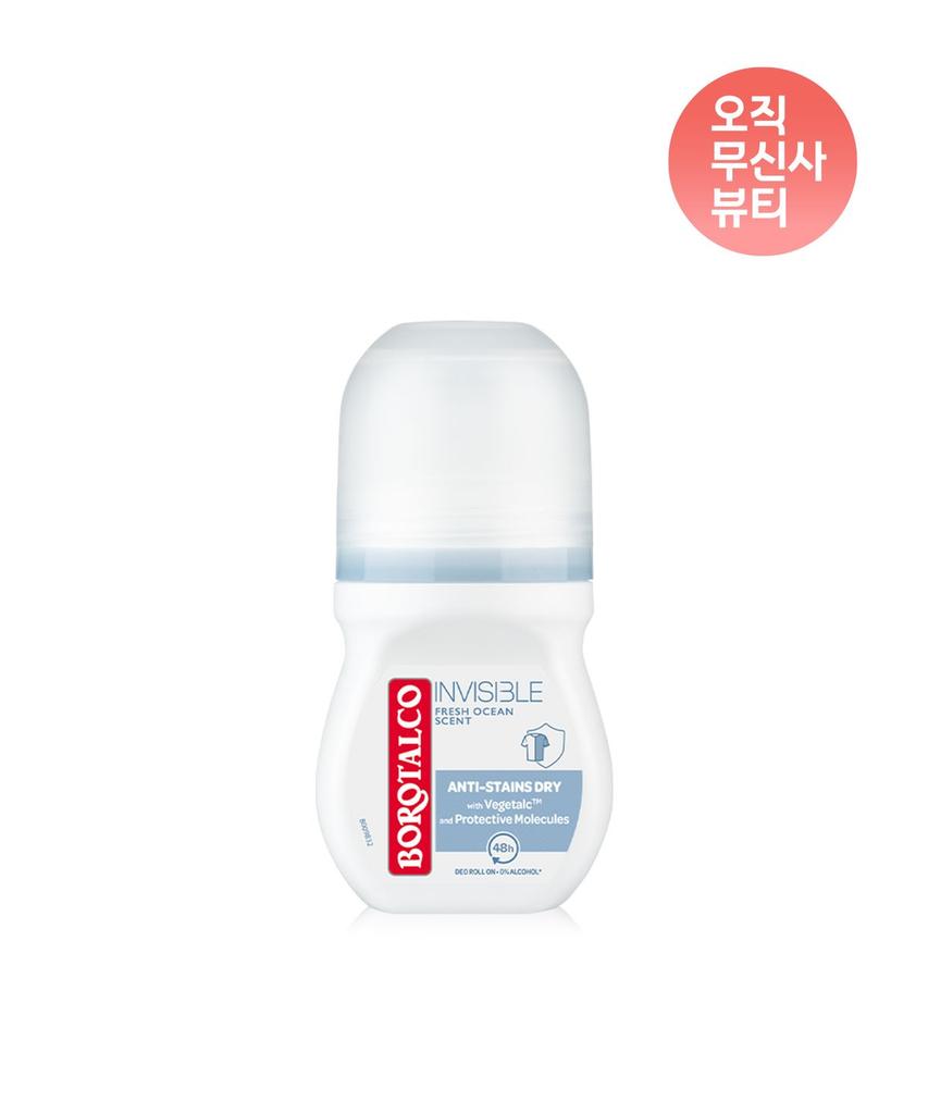 Borotalco Invisible Fresh Roll-on 50ml