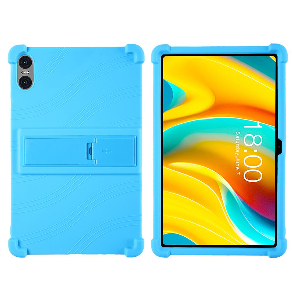 Kids Safe Soft Silicone Case Universal for Teclast T50 Pro 11 inch Adjustable Multi-angles Stand Cover Shockproof Tablet Shell