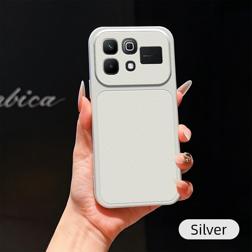 Чехол для Infinix Note 60 Pro Чехол Infinix Note60 Чехол-книжка Infinix Note60 Ultra Кожаный Чехол Роскошный Защита Камеры Матовая Кожаная Задняя Крышка